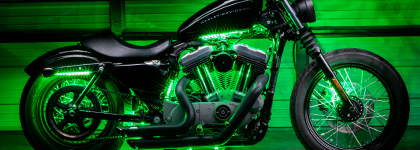 Single Color LED Motorcycle Lights