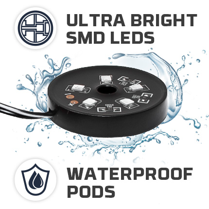 Waterproof Pod Lights