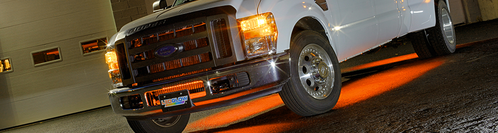 Orange Truck Underbody Lighting Kits