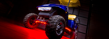 Single Color Golf Cart LED Underbody Lights