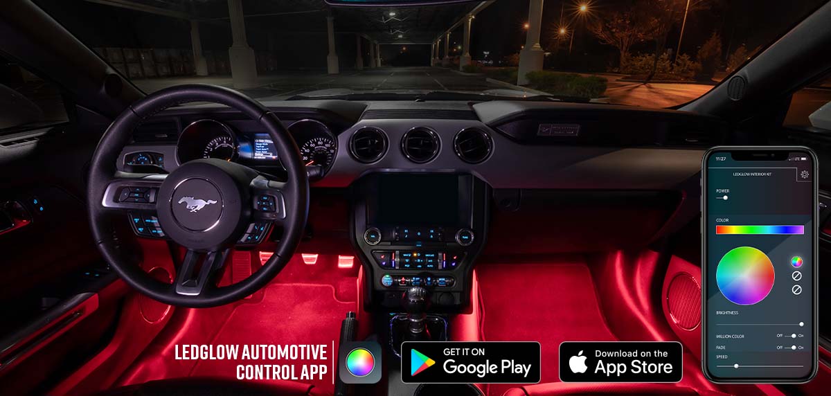 Éclairage intérieur pour l'auto – Bluetooth