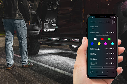 Bluetooth Courtesy Lights