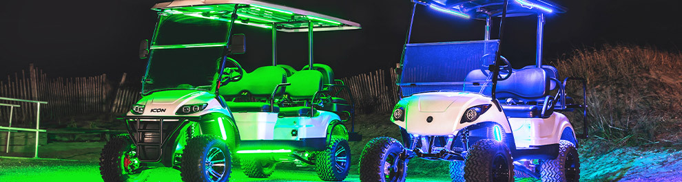 Multi-Color Golf Cart LED Underbody Lights