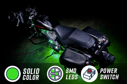 Green Pod Motorcycle Lighting Kit