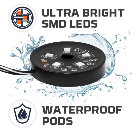 Waterproof Pod Lights