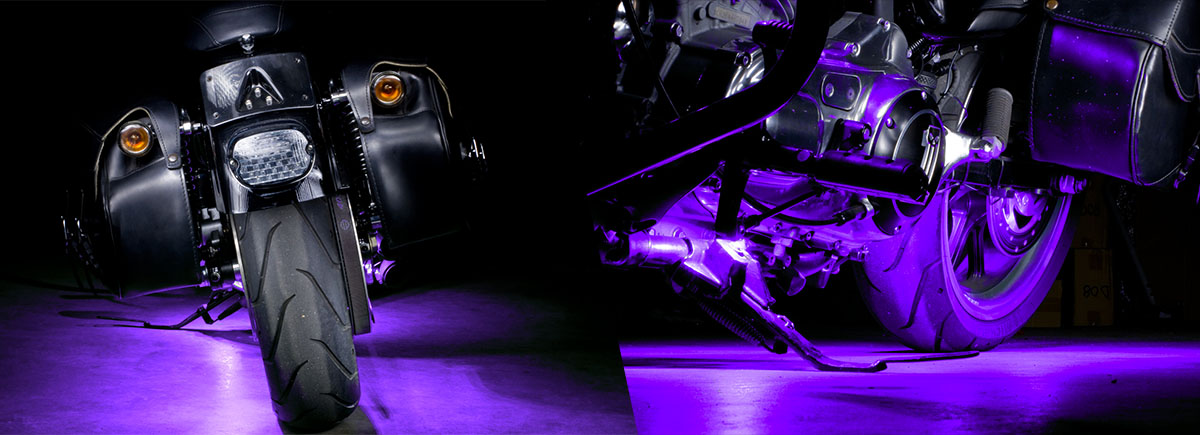 Purple LED Pod Lighting Kit
