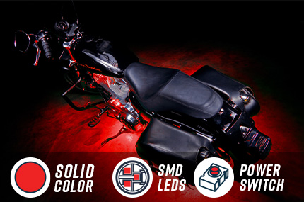 Red Pod Motorcycle Lighting Kit
