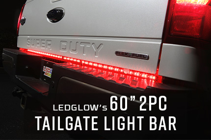 Single Row Tailgate LED Light Bar