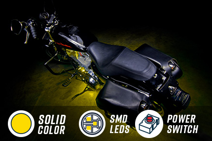 Yellow Pod Motorcycle Lighting Kit