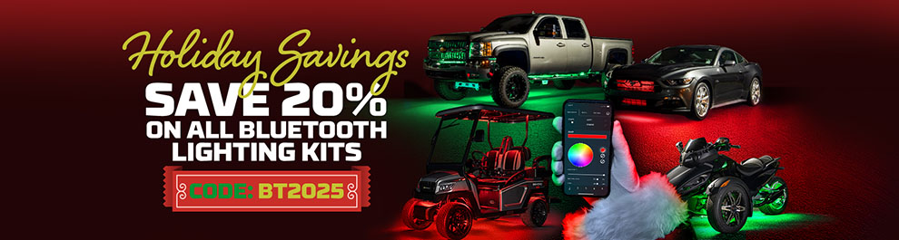20% Off LEDGlow Bluetooth Kits