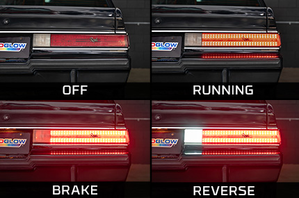 Off, Running, Brake and Reverse Functions