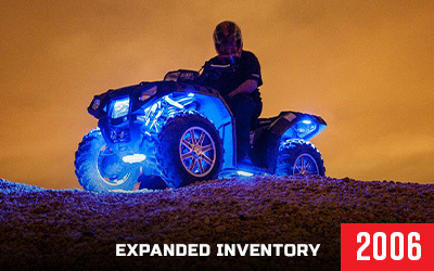 LEDGlow catalog expanded to motorcycles, boats, and off-road vehicles.