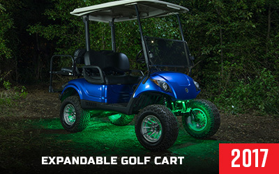 LEDGlow expandable golf cart kits