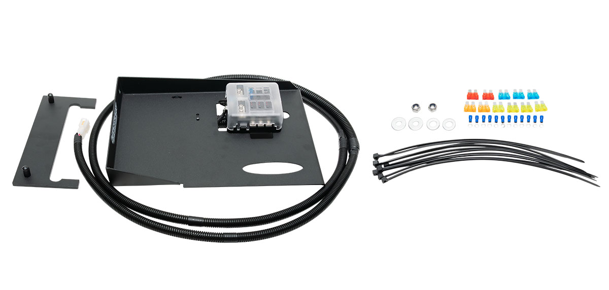 12V Accessory Power Panel for Evolution D5 Maverick Ranger Golf Carts