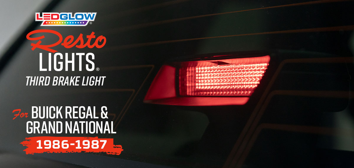 RestoLights Third Brake Light for the 1986-1987 Buick Regal Grand National
