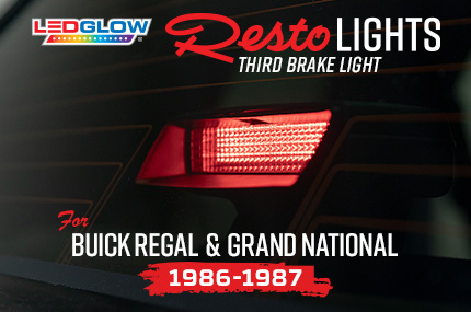 RestoLights Third Brake Light for the 1986-1987 Buick Regal Grand National