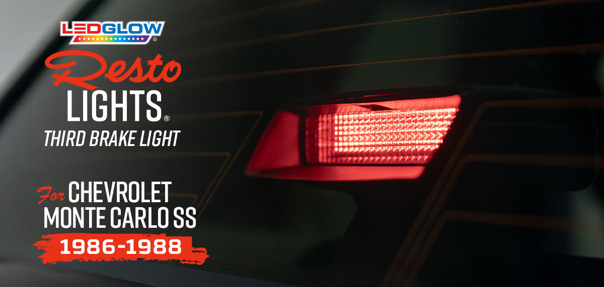 RestoLights Third Brake Light for the 1986-1988 Chevy Monte Carlo SS