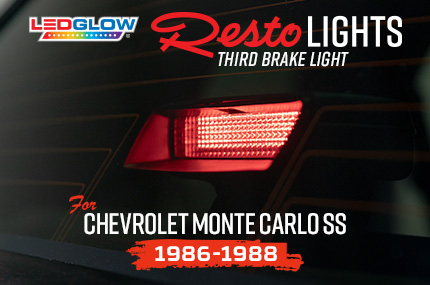 RestoLights Third Brake Light for the 1986-1988 Chevy Monte Carlo SS