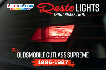 RestoLights Third Brake Light for the 1986-1987 Oldsmobile Cutlass Supreme