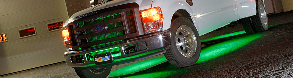 Green Truck Underbody Lighting Kits