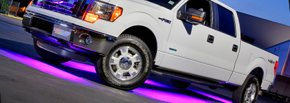 Purple Truck Underbody Lighting Kits