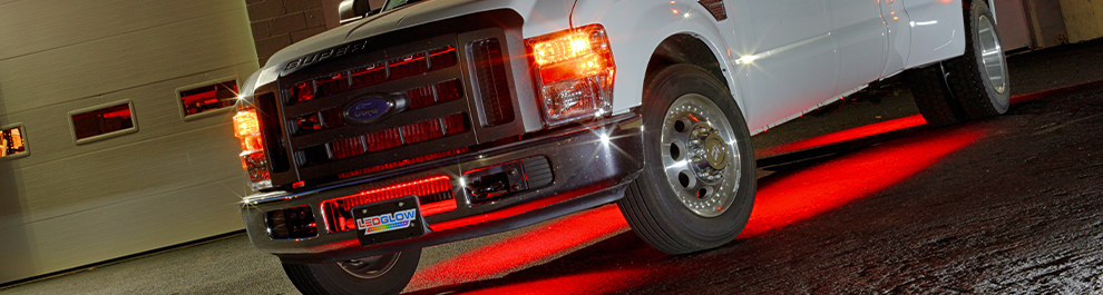 Red Truck Underbody Lighting Kits