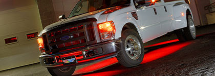 Red Truck Underbody Lighting Kits