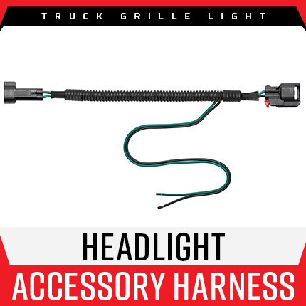 Headlight Accessory Wiring Harness