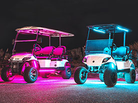 Golf Cart Multi Color LED Lighting