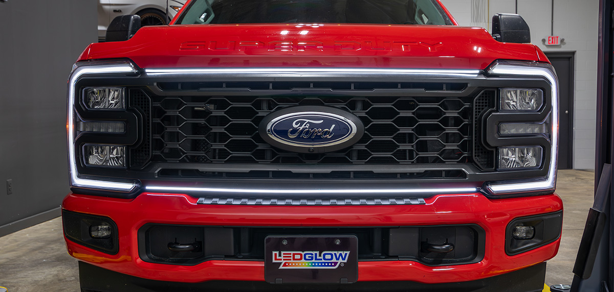 LED Grill Lights for 2023-2026 Ford Super Duty