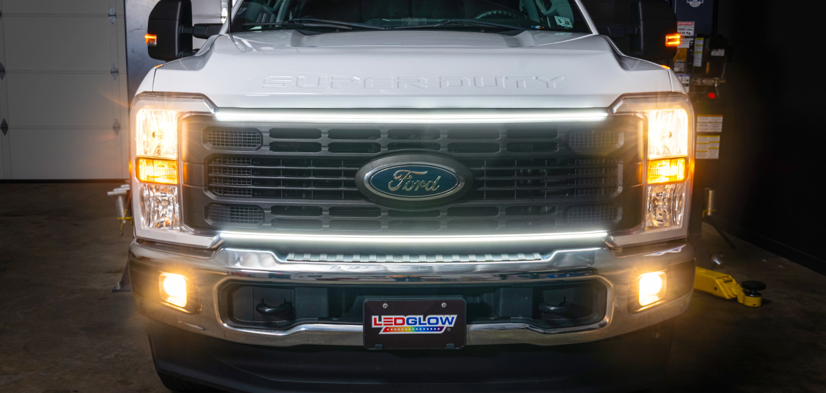 LED Grill Lights for 2023-2026 Ford Super Duty