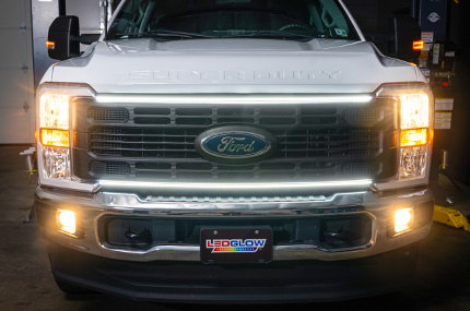 LED Grill Lights for 2023-2026 Ford Super Duty