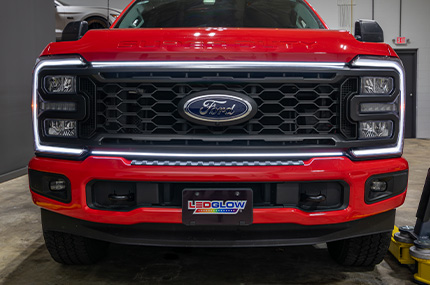 LED Grill Lights for 2023-2026 Ford Super Duty