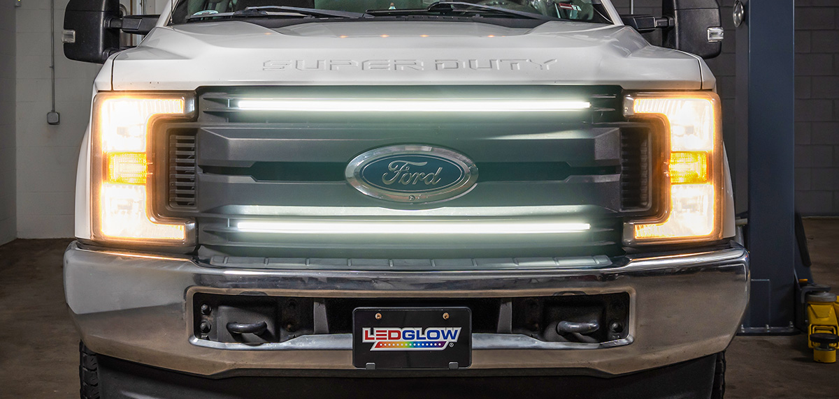 LED Grill Lights for 17-19 Ford Super Duty