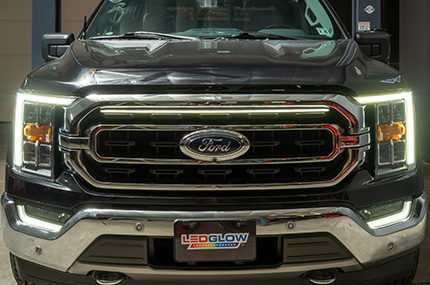LED Grill Lights for 2023-2026 Ford Super Duty