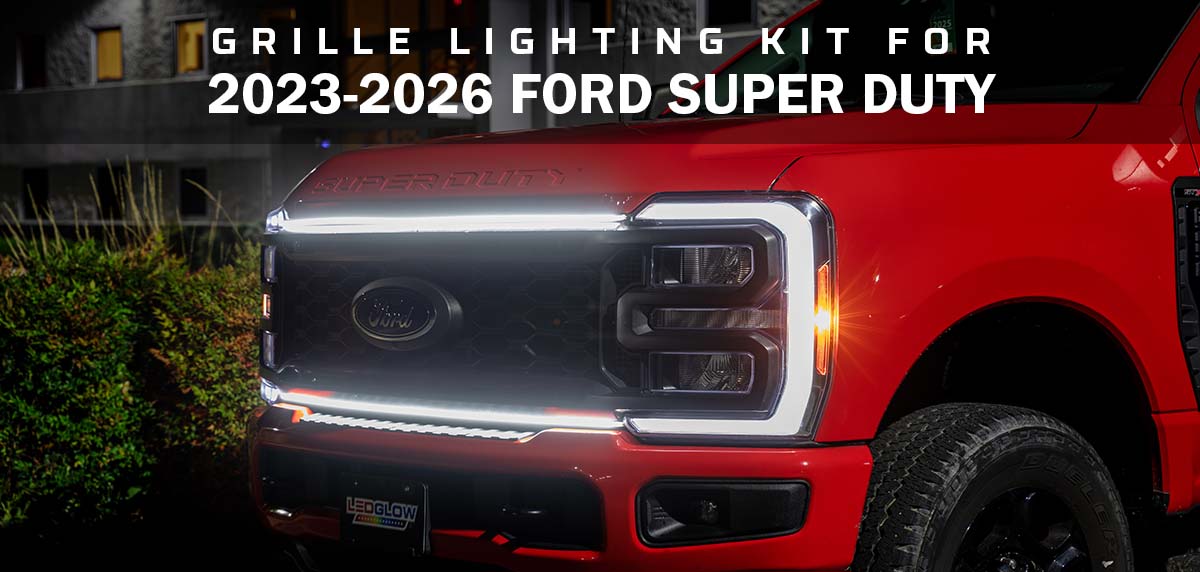 Grille Lighting Kit for 2023-2026 Ford Super Duty F250 F350