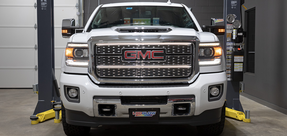 LED Grill Lights for 2018-2019 GMC Sierra Denali