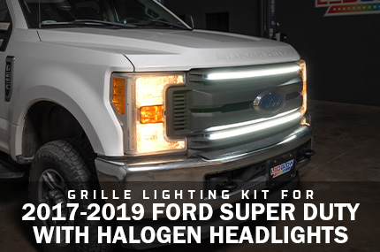 Grille Lighting Kit for 2017-2019 Ford Super Duty F250 F350