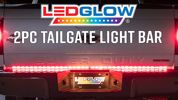 Single Row Tailgate Light Bar Product Video