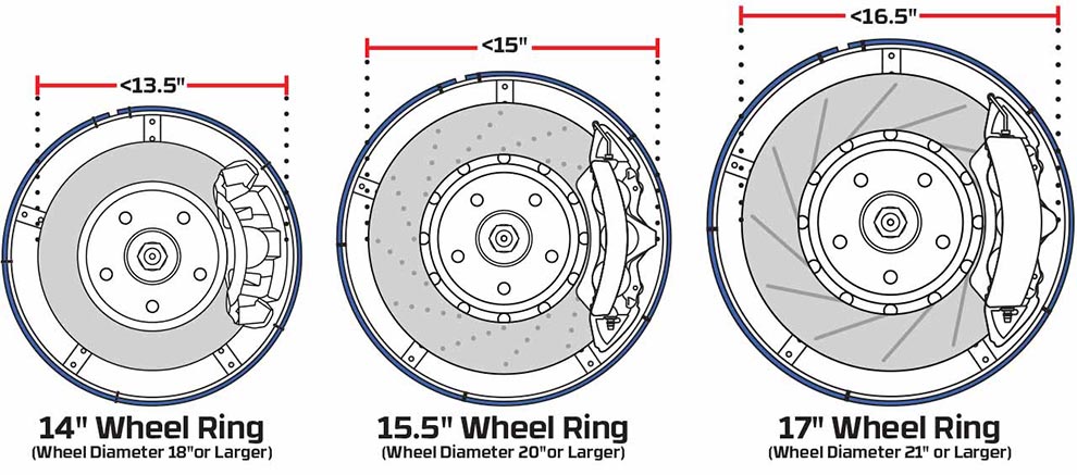 Wheel Ring Size Guide